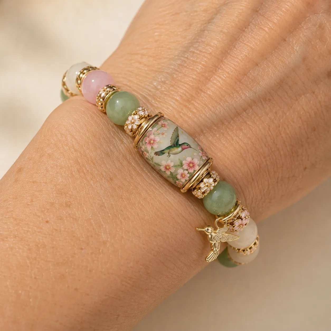 🌿 Love, Peace & Spring Blessings 💖 | 2026 Limited Edition Bracelet - Limited stock