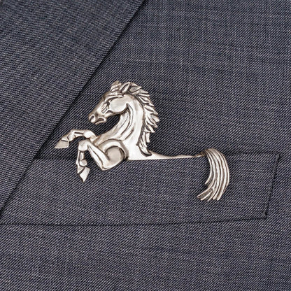 🦁✨ Luxury Sculpted Animal Brooch – Premium Statement Piece for Suits & Blazers