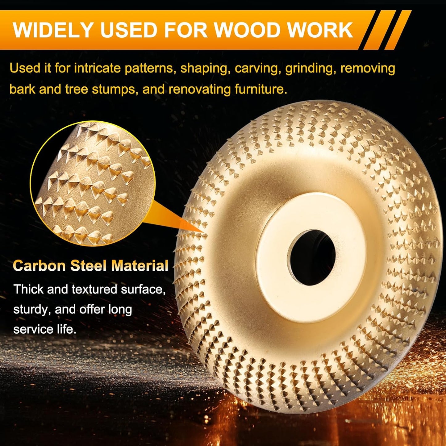 💪PRO-GRADE WOOD GRINDING DISC