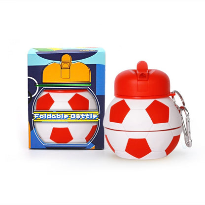 Sports-ball-themed collapsible silicone water cup⚽️🏀🎾🏌️‍♀️