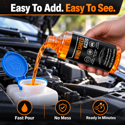 Windshield Pro Concentrate – Clearer Glass, Cleaner Vision in Any Season