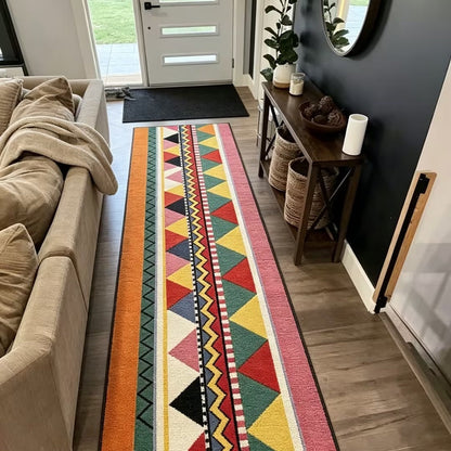 🌈Free Shipping🌈Washable Boho Runner Rug - Non-Slip & Pet-Friendly