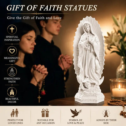 🙏✨Blessed Virgin Mary Rosary Holder Statue
