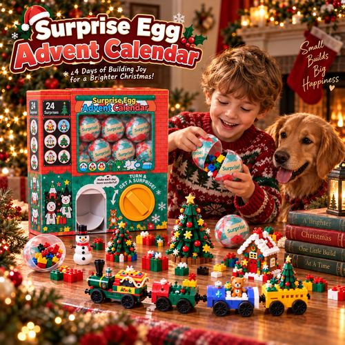 🎄🎅 2026 Christmas Capsule Building Blocks, Surprise Mini Building Set