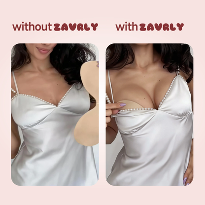 #1 Push-up Sticky Bra – Waterproof & Sweat-proof, With Storage Board & Replaceable Adhesive Pads