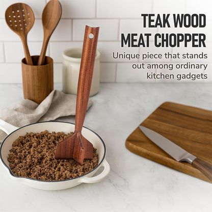 🔥Last Day 50% OFF🔥Teak Wooden Meat Chopper