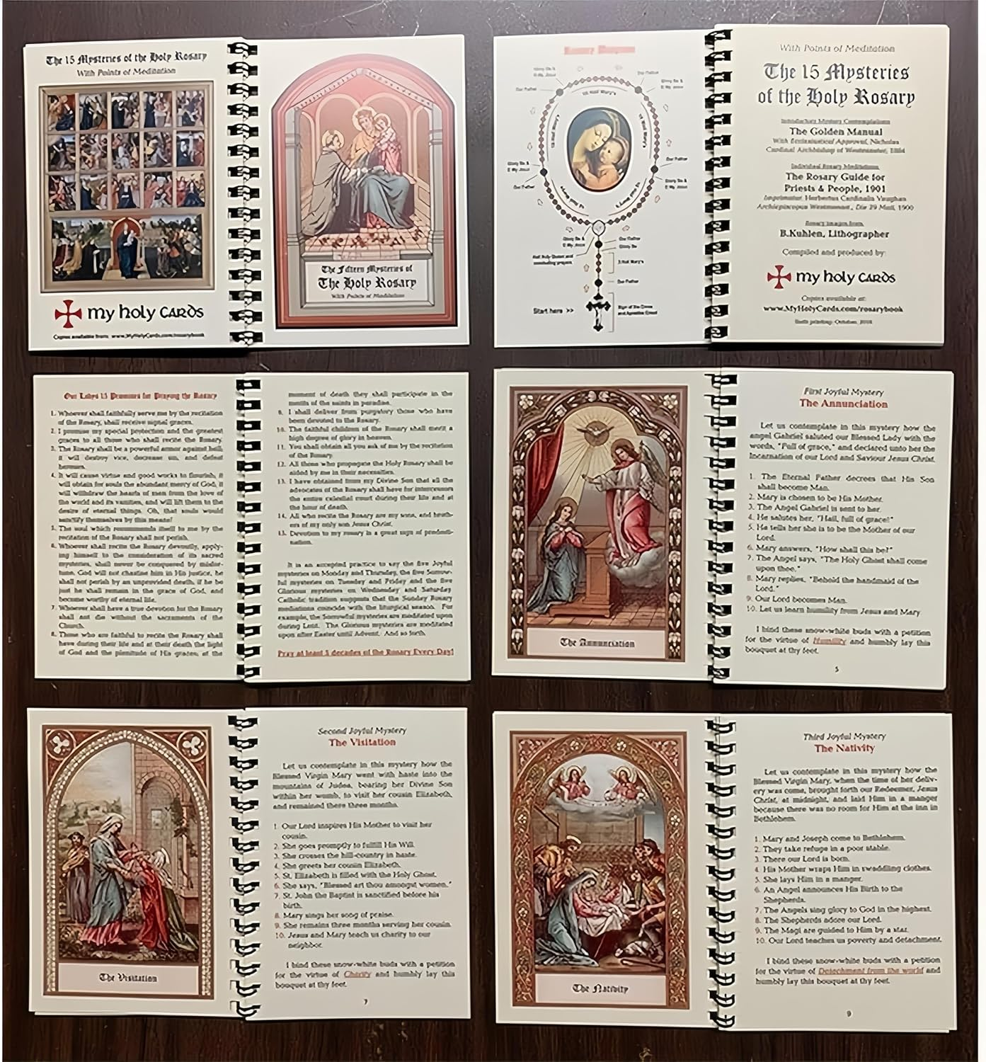 ✝️Pocket Size Rosary Meditation Book✝️The Rosary The Prayer That Saved My Life
