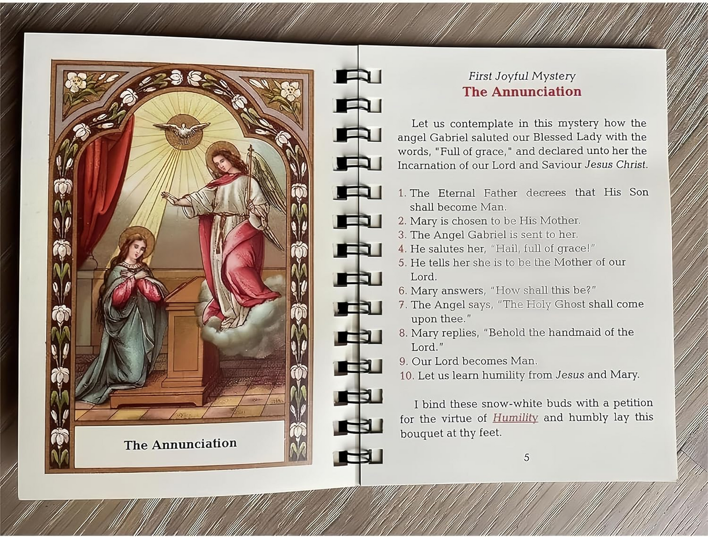 ✝️Pocket Size Rosary Meditation Book✝️The Rosary The Prayer That Saved My Life