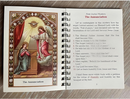 ✝️Pocket Size Rosary Meditation Book✝️The Rosary The Prayer That Saved My Life