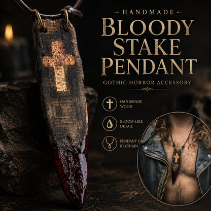 🔥Last Day 59% OFF - 🧙🖤Handmade vintage bloodwood amulet
