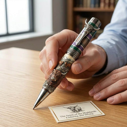Highland Cow Collectible Ballpoint Pen
