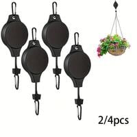🌸 Buy one get one free 🌸Plant Pulley Set for Garden Baskets Pots, Birds Feeder🐦
