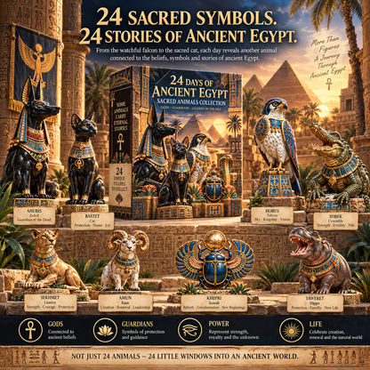🐈‍⬛🏺 Secrets of Ancient Egypt™ – 24 Sacred Animals, Guardians & Symbols to Discover and Collect