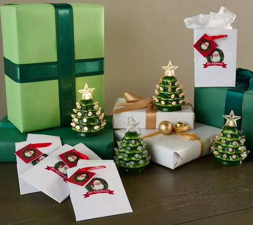 Mini Light-Up Christmas Tree Ornament
