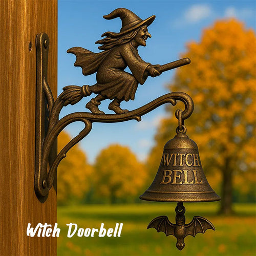 🧙🖤 Witch Doorbell – Enchant Every Welcome with Gothic Charm