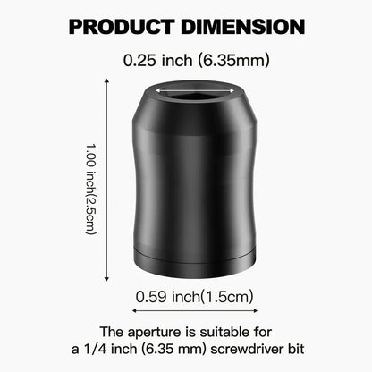 🪛🧲Strong Magnetic Screw Ring: 1/4 Inch/ 6.35 mm Universal Magnetic Screw Holder