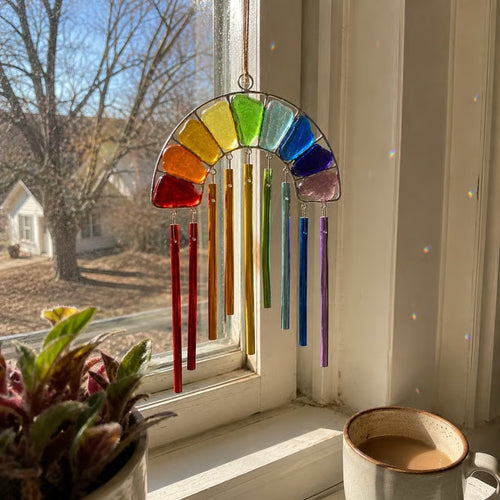 Rainbow Sun Catcher Wind Chime
