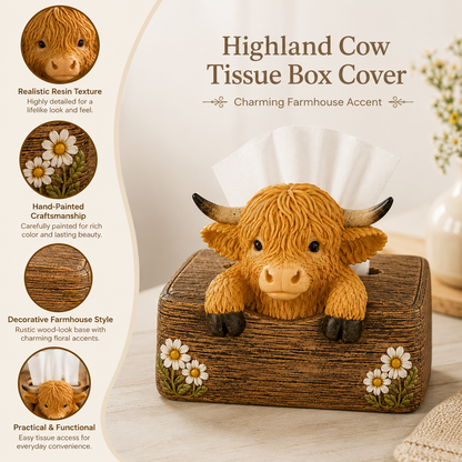 Cute Highland Cow Farmhouse Décor