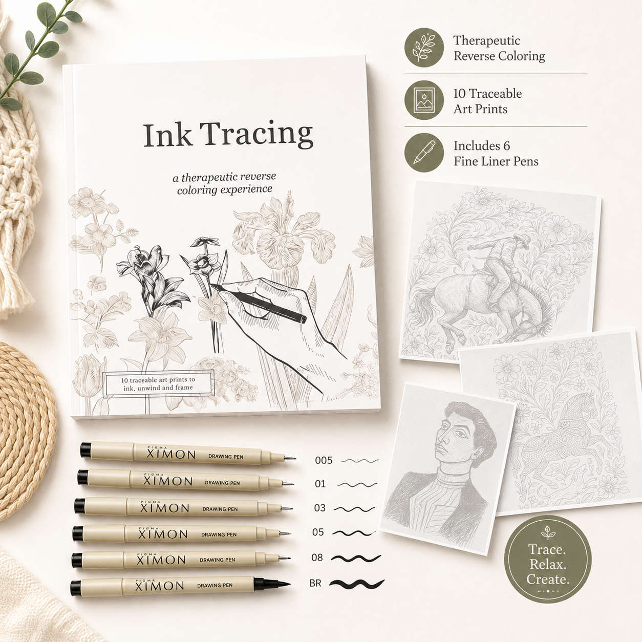 Ink Tracing Art Kit