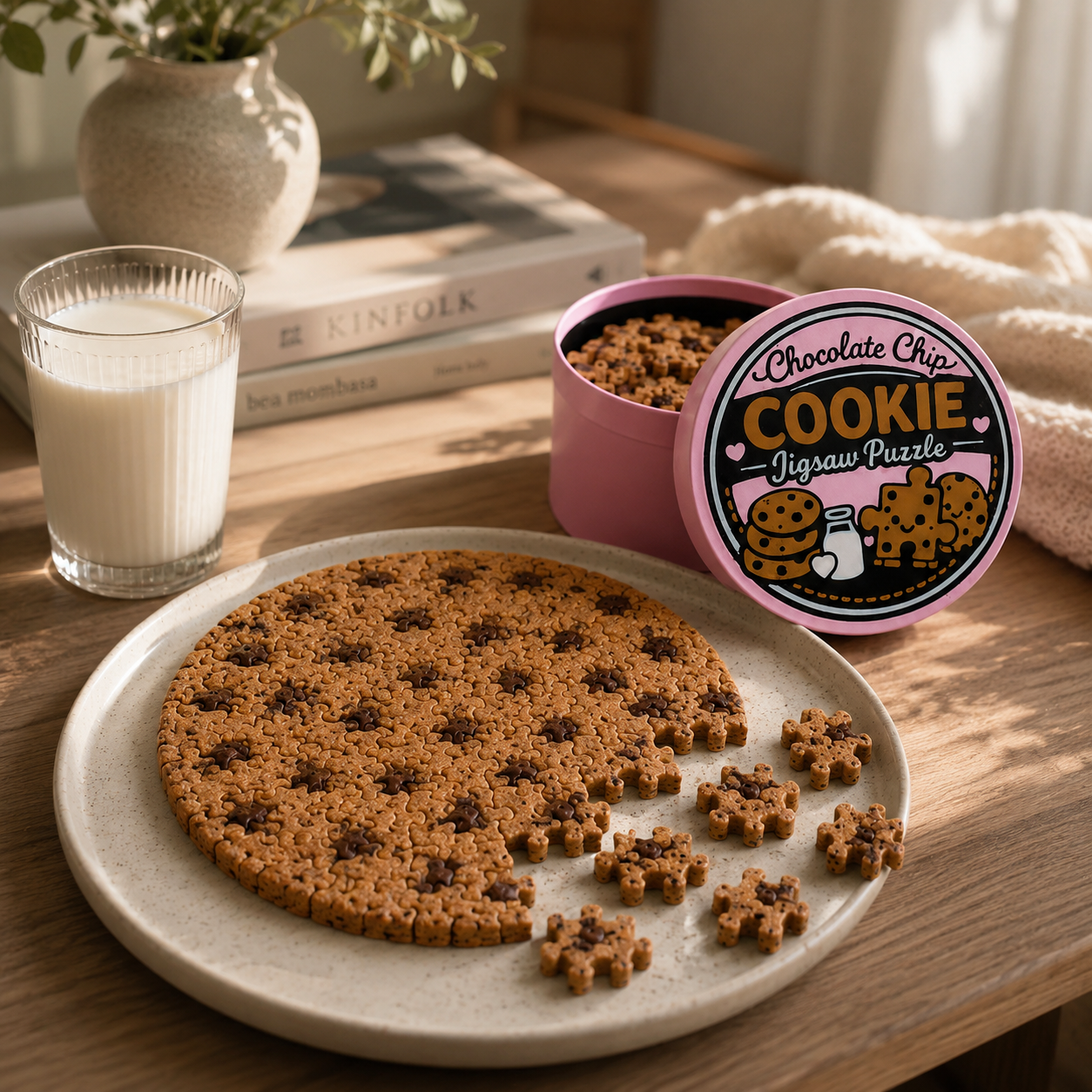 Chocolate Chip Cookie Jigsaw Puzzle
