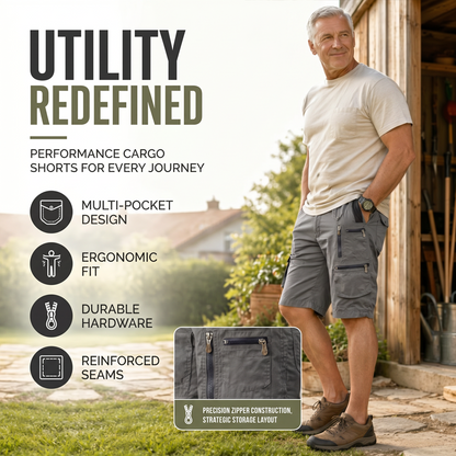 🏃‍♂️ Men’s Multi-Purpose Outdoor Performance Shorts – Sport, Fitness & Everyday Wear