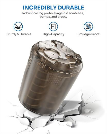 🪙Universal Car Coin Holder – High Capacity Change Organizer for Cup Holder