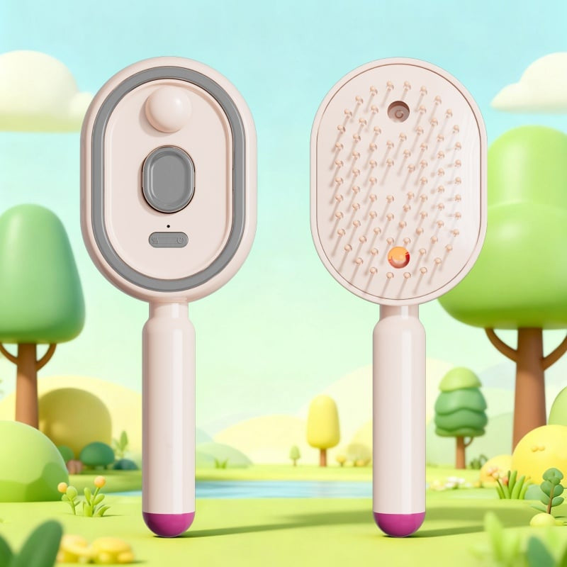 💆LAST DAY 49% OFF-Electric Spray Air Cushion Massage Comb💗