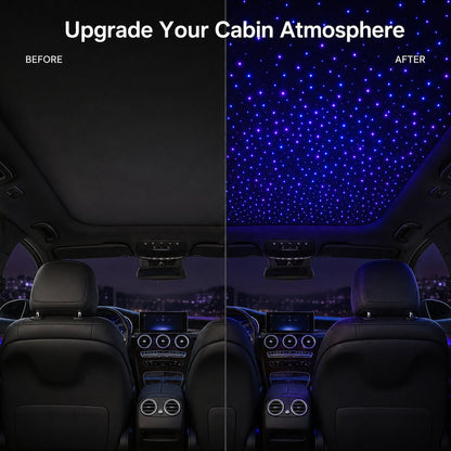 🌌 Multicolor Car Starlight Headliner Kit