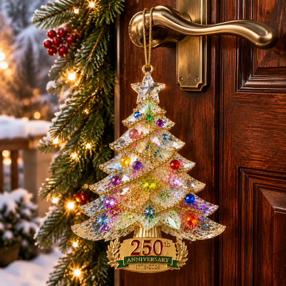 250th Anniversary Crystal Christmas Tree