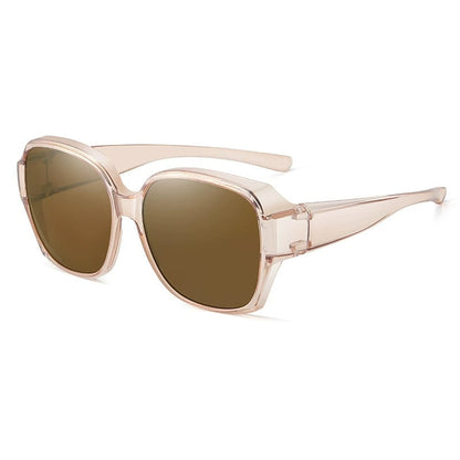🕶️UV400 Polarized Cat-Eye Sunglasses – Fit Over Glasses