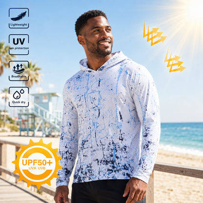 🎁55% OFF Today  Men’s UPF 50+ Swim & Outdoor Sun Hoodie