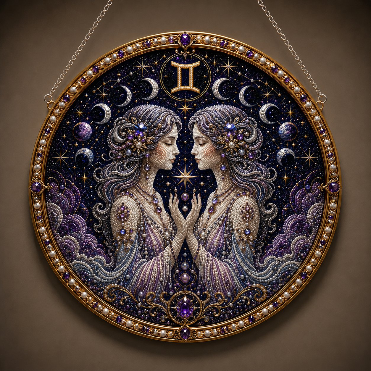 ♈💎DIY Pearl Art Kit for the Twelve Zodiac Signs