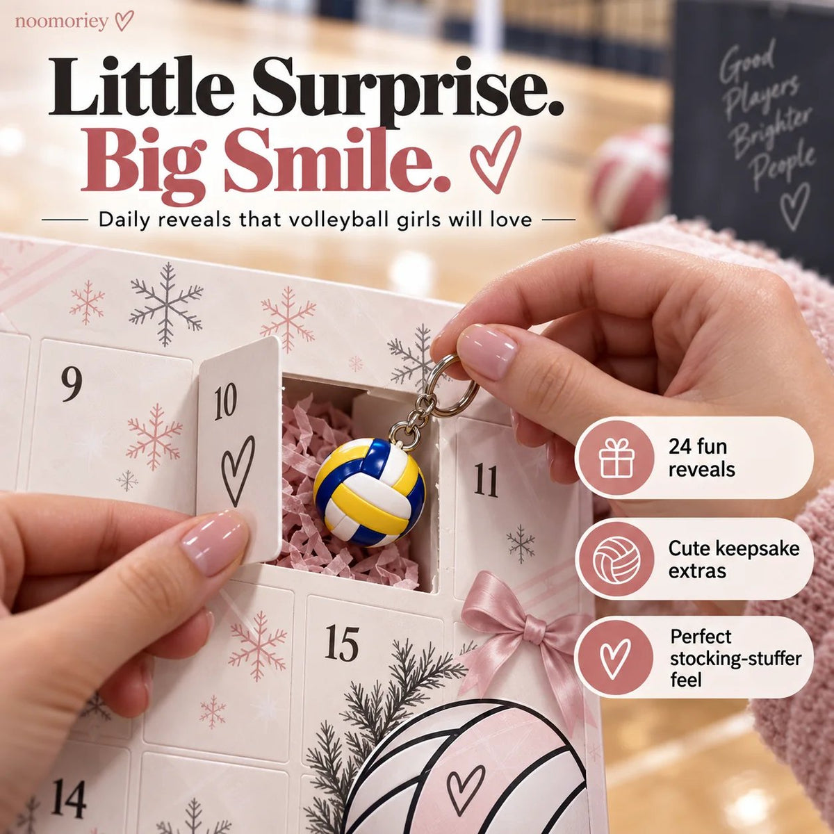 🏐 24-Day Volleyball Advent Calendar – Game-Day Gifts & Accessories for Volleyball Lovers