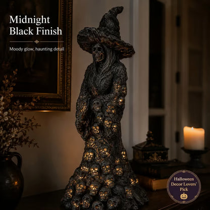💀🧙‍♀️Skeleton Witch Ornament