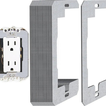 🛠 Outlet Repair Spacers – Easy Fix for Loose, Crooked & Recessed Outlets