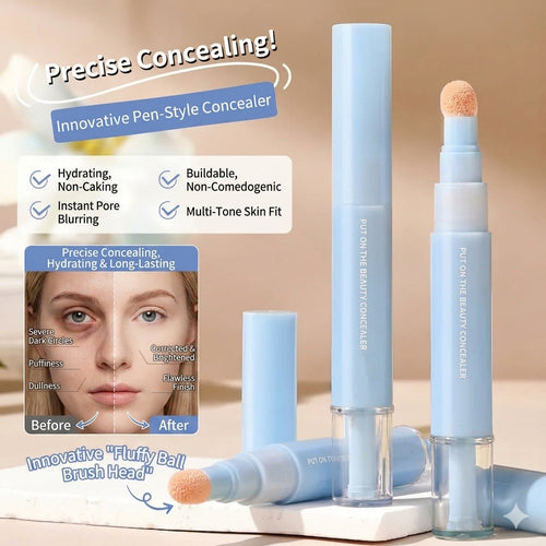 🥳2026 HOT SALE🥳💞50K+ SOLD!🎨🖌️ 50% OFF! Dual Concealer Pen – Covers dark circles & spots, 24hr hydration.