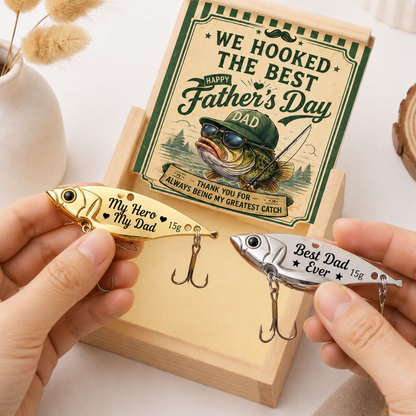 🐟Last Day 49% OFF🔥 - Father’s Day Fishing Lure Gift Set