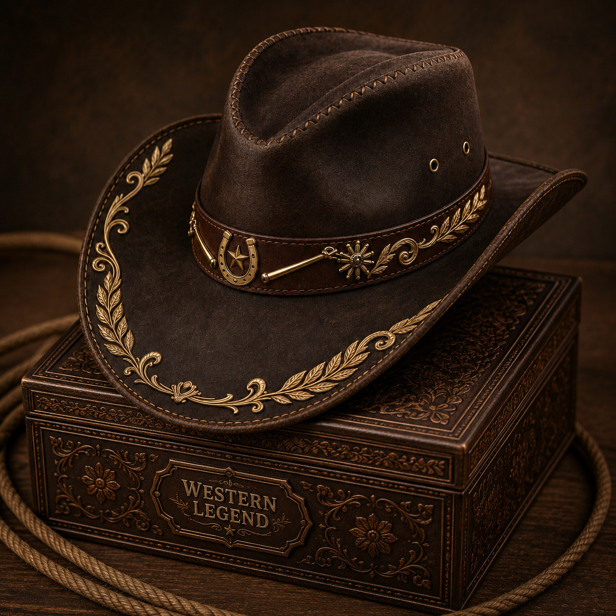 🔥LAST DAY 49% OFF 🔥- WESTERN CAVALRY HERITAGE HAT