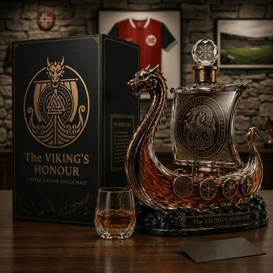 🐉 The Viking's Honour - Limited Edition Crystal Whiskey Decanter
