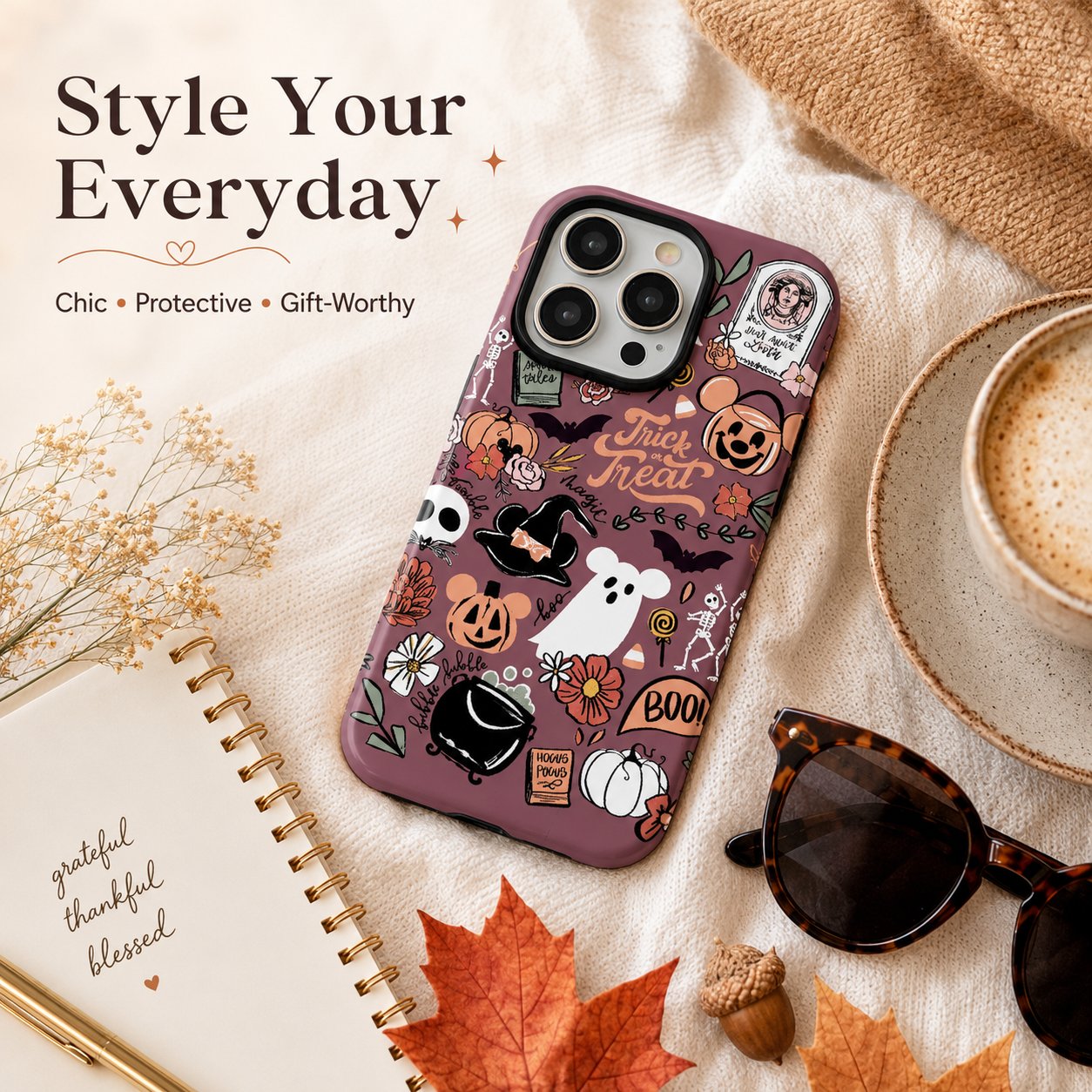 🎃📱 A Spooky-Cute Makeover for Your Phone