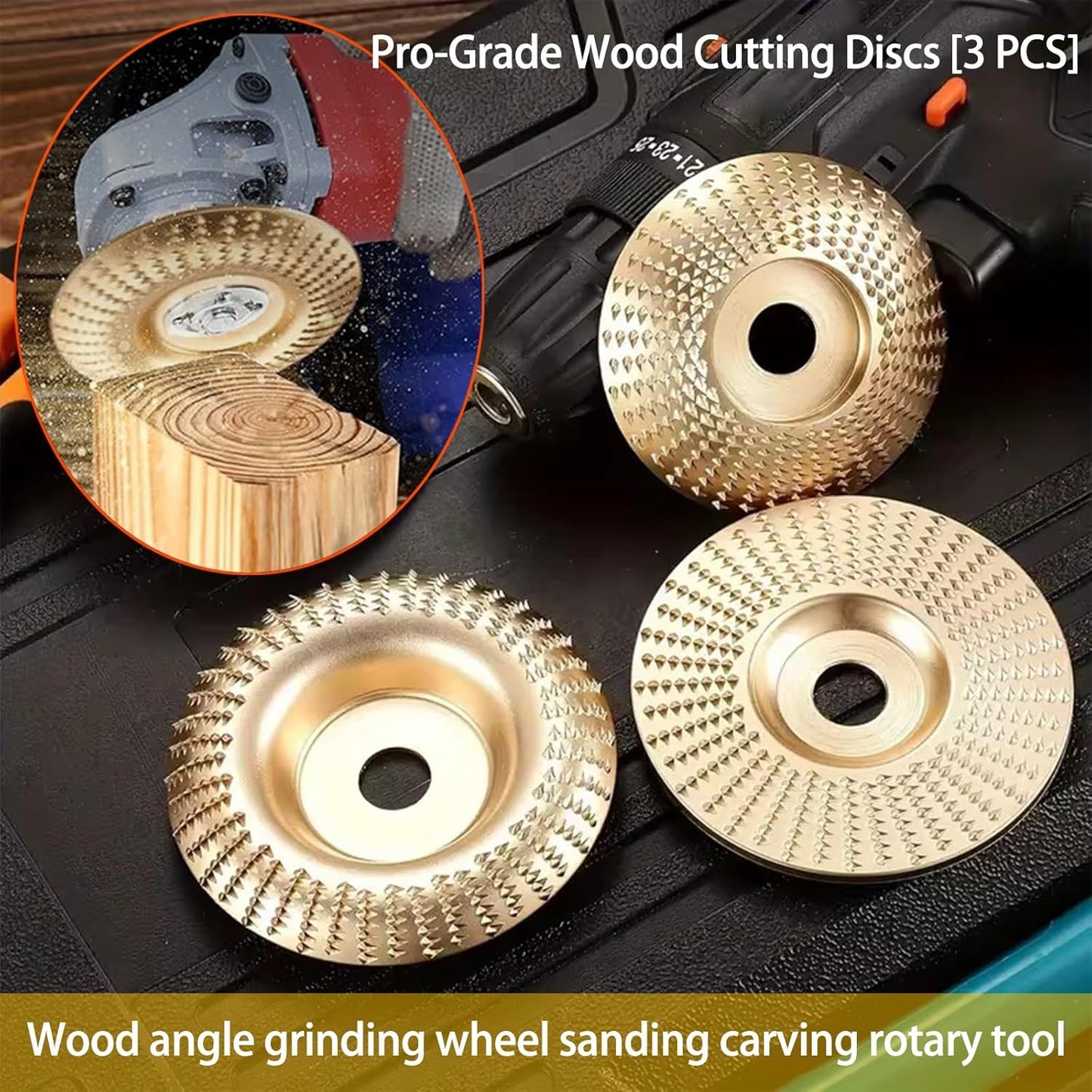 💪PRO-GRADE WOOD GRINDING DISC