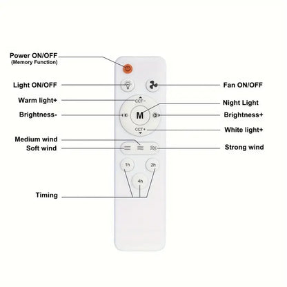 ⏳LIMITED TIME SALE 50% OFF🌀40W LED Ceiling Fan Light – 20.5” Ultra-Quiet with Remote 🎯 | E27 + FREE B22 Adapter 🔌 | For Bedroom 😴, Kitchen 👩‍🍳 & Garage 🛠️ – UK Ready! 🇬🇧