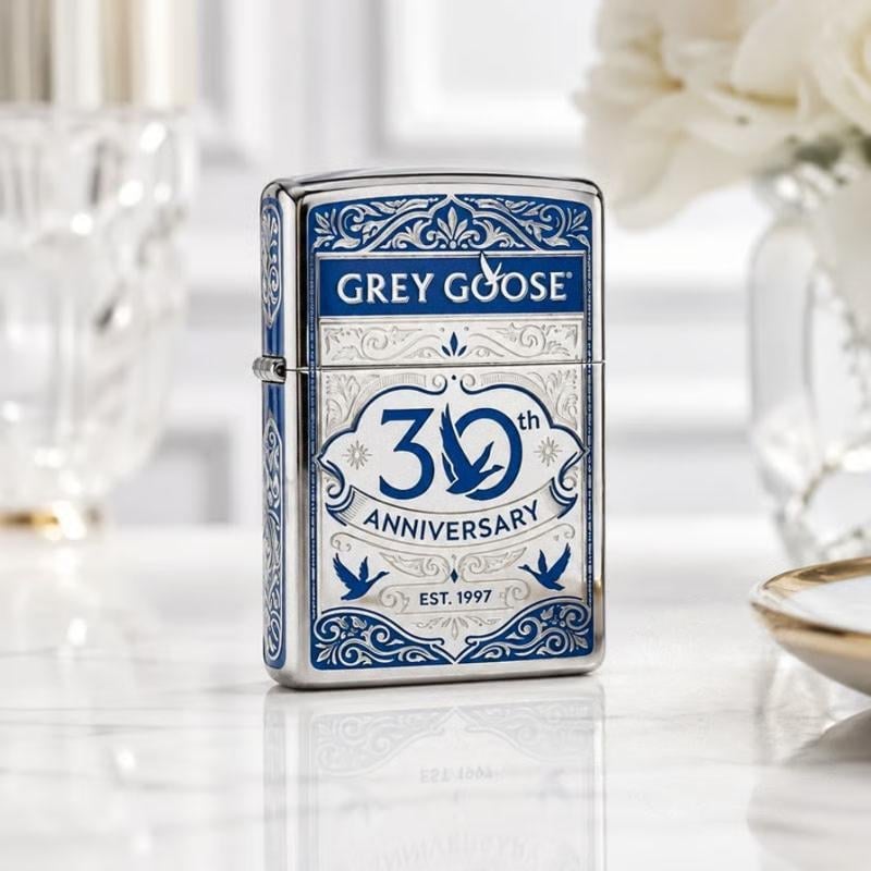 🔥Grey Goose Vodka 30th Anniversary Lighter