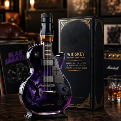 ✨Limit to Sale🔥🎸 The 1970 Heavy Metal Origin Guitar-Shaped Decanter