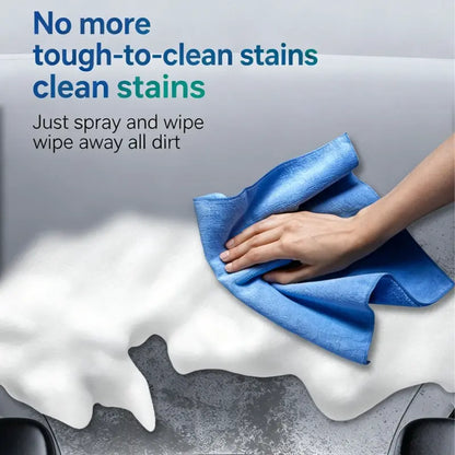 No More Tedious Scrubbing! Foam Cleaner: Deeply Removes Stains from Car Interiors and Household Furniture.
