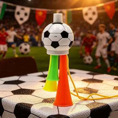 A limited-edition World Cup 4-in-1 Gift Box Set, featuring a complete collection of soccer cheering accessories—dedicated to fans worldwide.