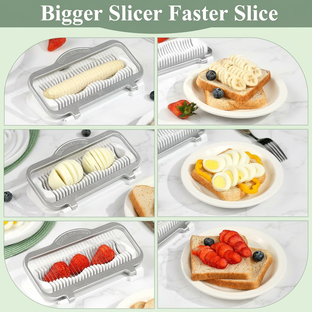 Egg Slicer for Hard Boiled Eggs Banana Slicer