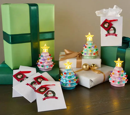 Mini Light-Up Christmas Tree Ornament