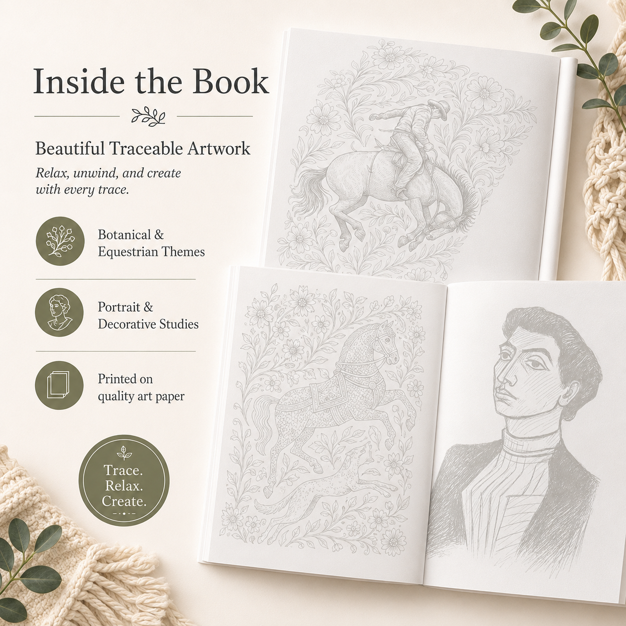 Ink Tracing book interior artwork