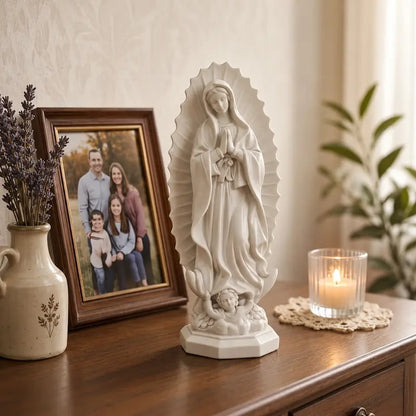 🙏✨Blessed Virgin Mary Rosary Holder Statue
